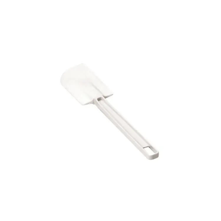 [51759] Grydeskraber m/kunststofskaft, hvid, PS, 255x55 mm, Tablecraft, (1 stk.)