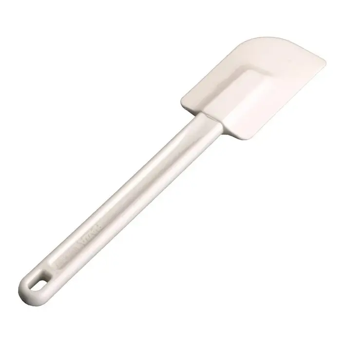 [51760] Dejskraber, Piazza, 25 cm, flad, hvid, tåler 220C, (1 stk.)