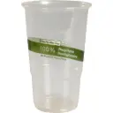 Drikkeglas, Re-Bio, 12,2cm, Ø8cm, 300ml, klar, PP, (1250 stk.)