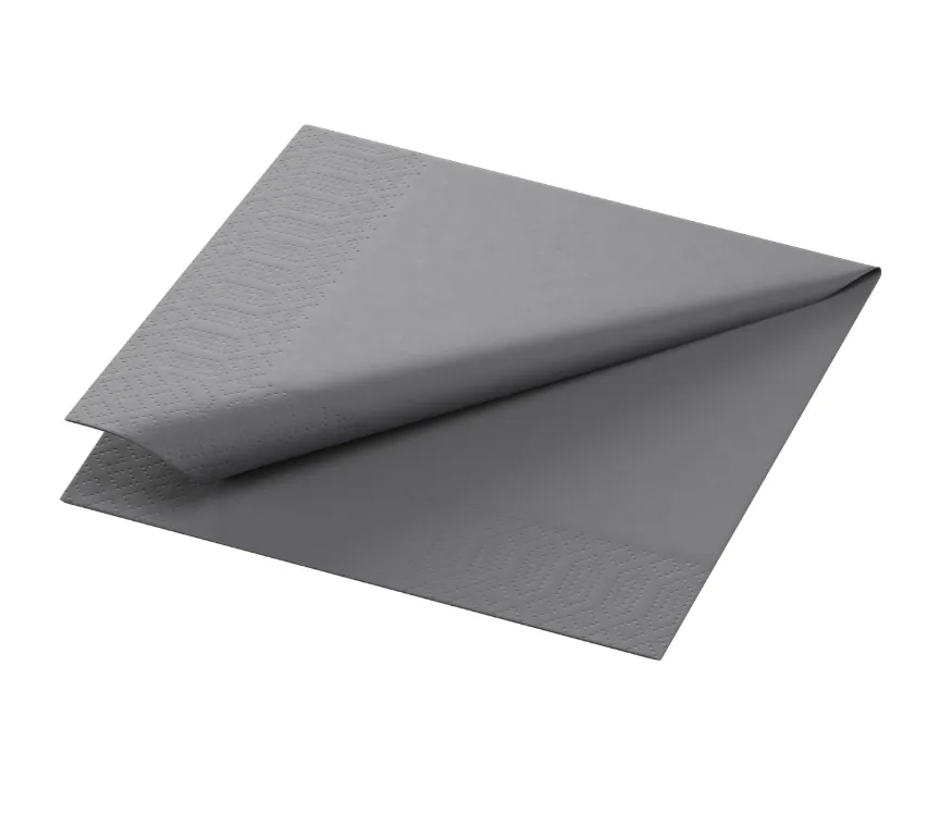 [51901] Kaffeserviet, 3-Lags, 24x24cm, granitgrå, Duni, (2.000 stk.)