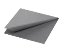 Kaffeserviet, 3-Lags, 24x24cm, granitgrå, Duni, (2.000 stk.)