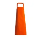 Kokkeforklæde, med smæk, orange, Kentaur, one-size, (1 stk.)