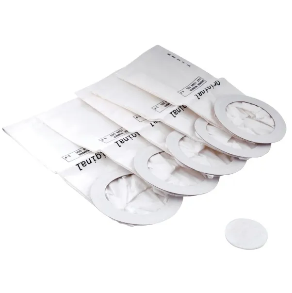 Støvsugerposer, Nilfisk, GD10, hvid, papir, 1-rums, 10 l, (1 stk.)