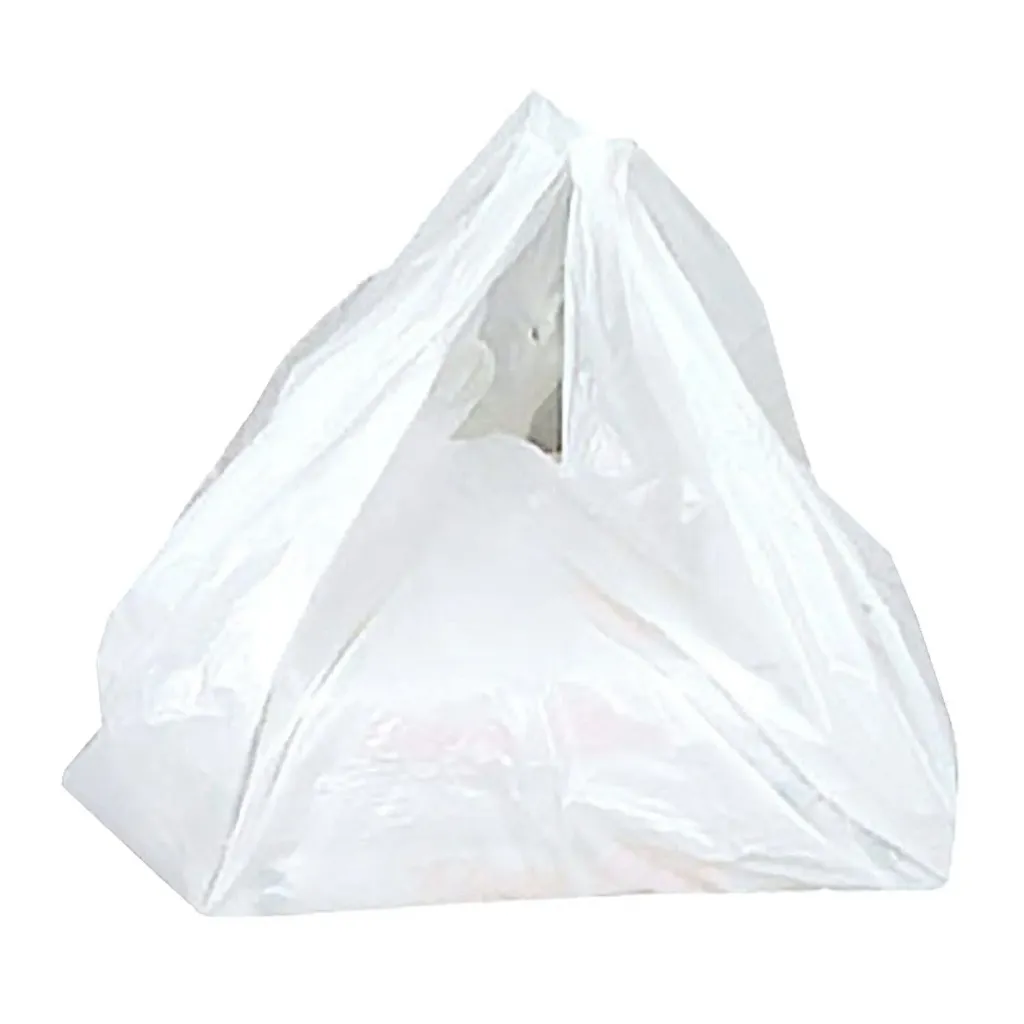 [52026] Bærepose med huller, til Pizza, 390/180x580 mm, 30 my, HDPE, hvid, (200 stk.)