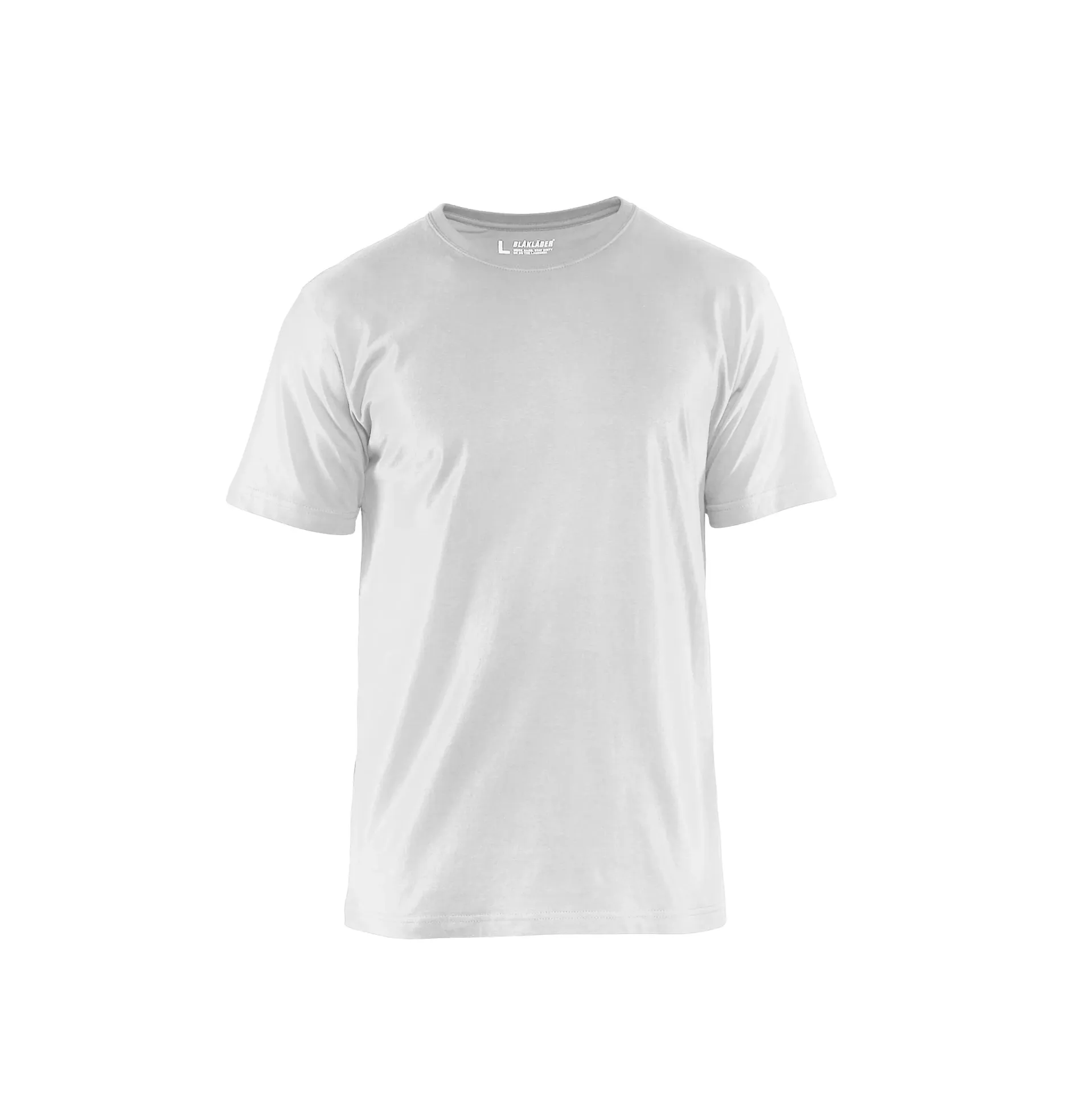 T-shirt, bomuld, hvid, herre, Blåkläder, (1 stk.)