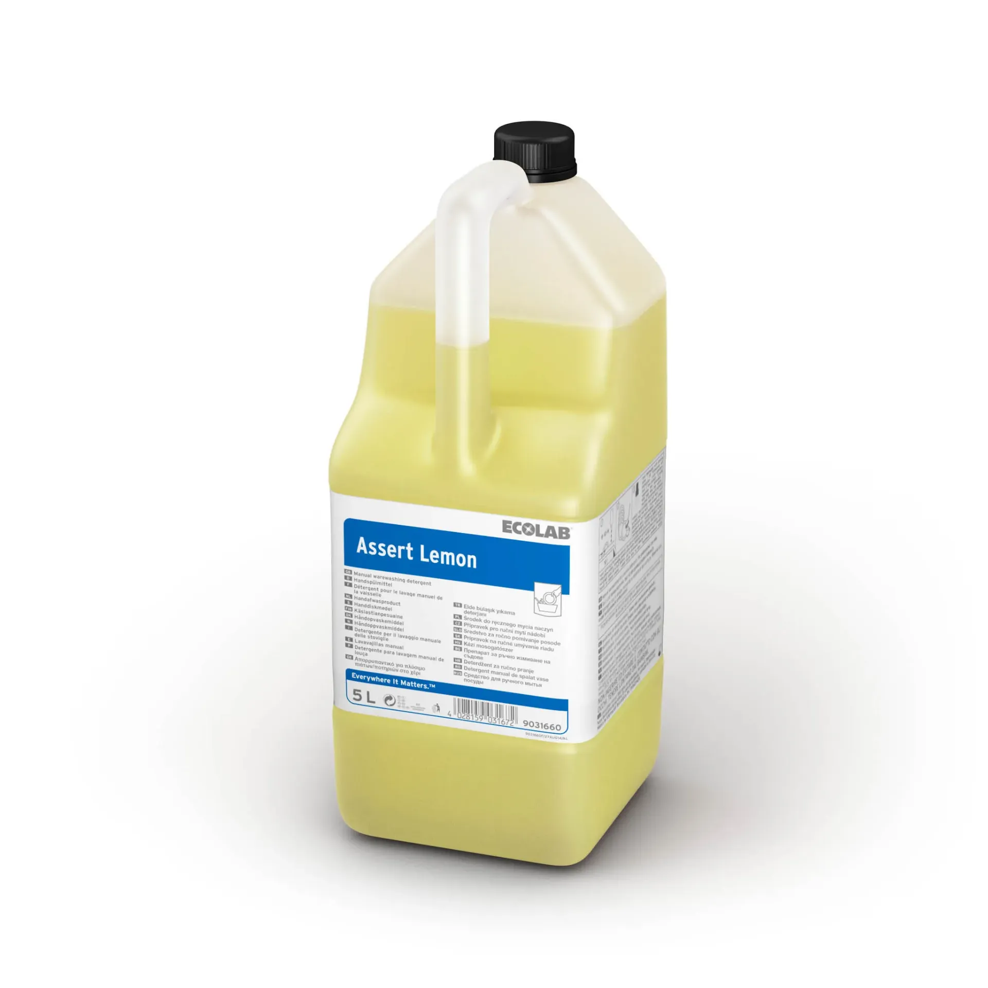 Håndopvask, 5L, Ecolab Assert-lemon, (1 stk.)