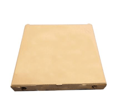 Pizzaæske, 32x32x3cm, Neutral, brun, pap, (100 stk.)
