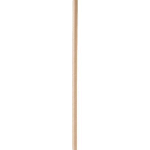 [348] Papsugerør, GS-Basic, kraft, 20cm x Ø6 mm, papir/voks, (500 stk.)