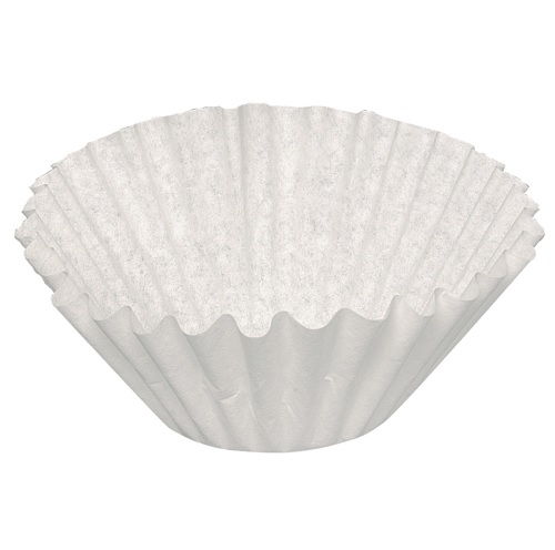 Kaffefilter, filterpapir, 250/110, bleget, 4 pakker, (1000 stk.)