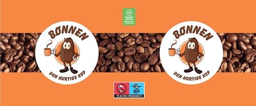 Papkrus "Kaffekanden", DW, 300 ml/12 oz, Ø9 cm, brun, 500 stk.