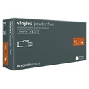 Vinylhandske, XL, Vinylex, klar, pudderfri, Mercator, (100 stk.)