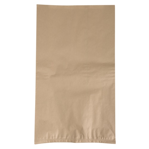 [10509] Brødpose, 33x7x14cm, 35 g/m2, brun, papir, med sidefals, (1000 stk.)