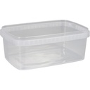 Condi bøtte, GS-Basic,19,2x12,9x7,3cm, 1200 ml, klar, PP, 1-rums, tilhørende 10479, (12 stk.)