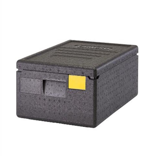 [13415] Termokasse med låg, Cambro, 1/1GN, 60x40x20,7cm, 26L, EPP, Sort, (1 stk.)