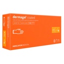 Latexhandske, operationshandske, XS, hvid, dermagel belagt, (100 stk.)