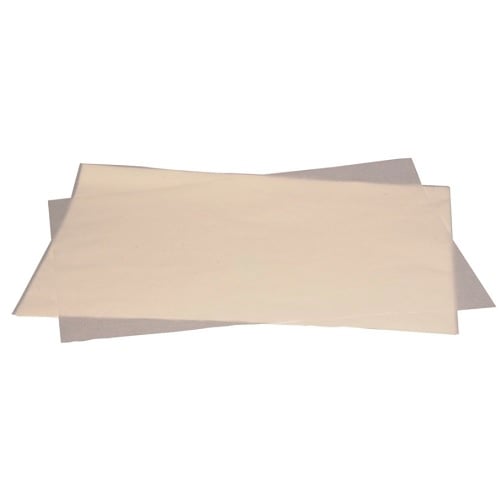 [10462] Bagepapir, 60x45cm, hvid, med silikone, (500 stk.)