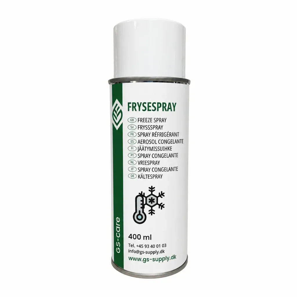 [13485] Frysespray/Tyggegummifjerner, GS-Basic, 400 ml, klar til brug, (1 stk.)
