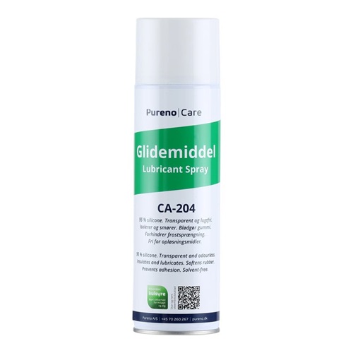 [13569] Glidemiddel, spray, 500ml, CA-204, Pureno, (1 stk.)