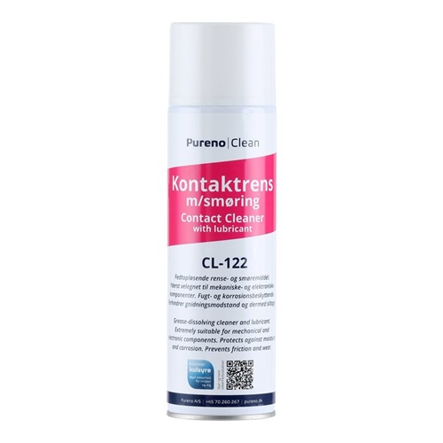 [13576] Kontaktrens med smøring, spray, 500ml, CL–122, Pureno, (1 stk.)