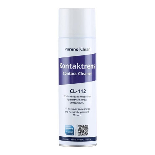 Kontaktrens til elektronik, spray, 500ml, CL–112, Pureno, (1 stk.)