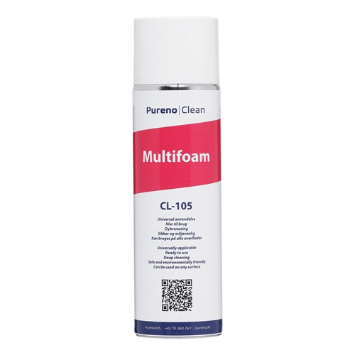 Multifoam, spray, skumrensning, 500ml, CL-105, Pureno, (1 stk.)