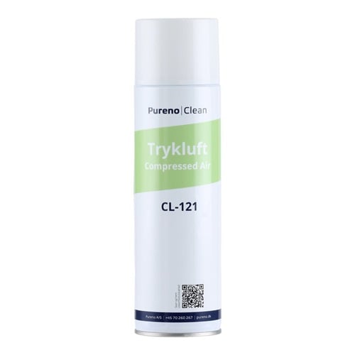 [13614] Trykluft, spray, 500ml, CL-121, Pureno, (1 stk.)