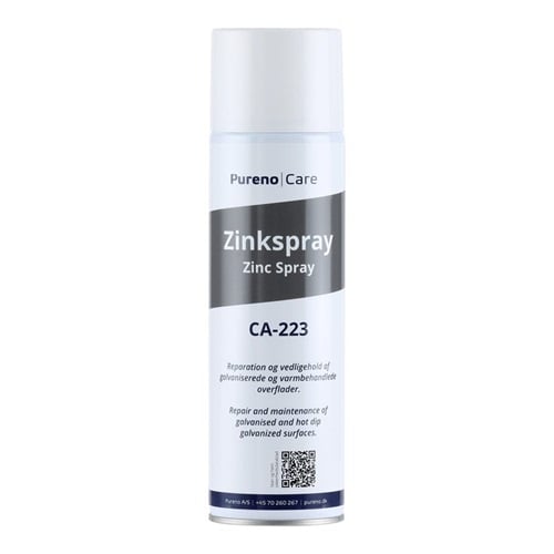 [13621] Zinkspray, 500ml, propan/butan, CA-223, Pureno, (1 stk.)