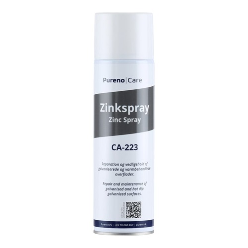 Zinkspray, 500ml, propan/butan, CA-223, Pureno, (1 stk.)