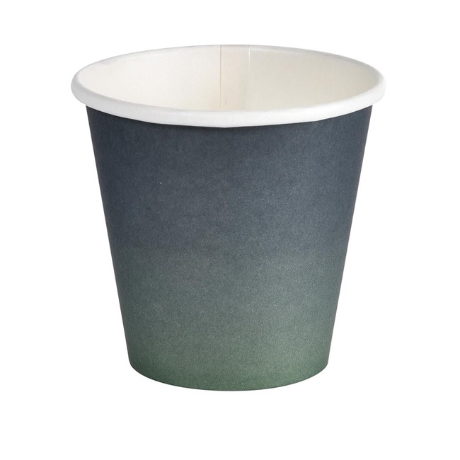 Papkrus, 180ml, pap/PLA, mørkeblå, Duni, "Urban", (800 stk.)