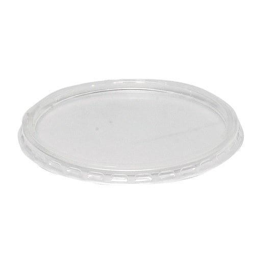 [10442] Låg, Ø10,1cm, klar, PP, tilhørende 10441, (1000 stk.)