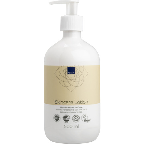 [13763] Hudlotion, 500 ml, uden farve og parfume, 14% fedt, (6 stk.)