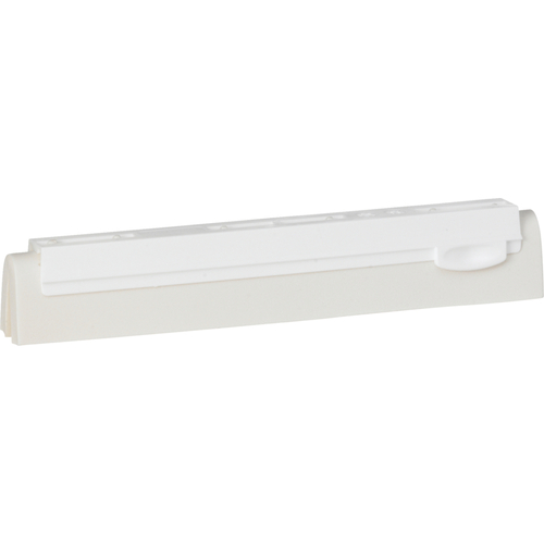 [13769] Udskiftningskassette til gulvskraber, hvid, PP/gummi, 25 cm, med dobbeltblad, Vikan 77715, (1 stk.)