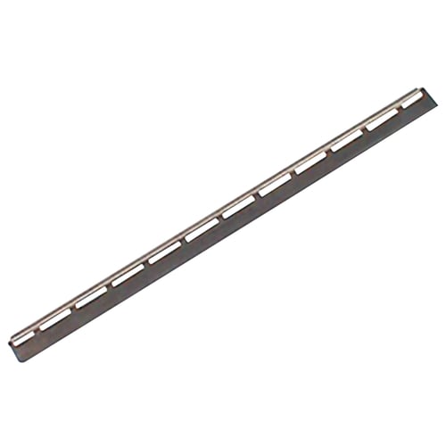 [13777] Skinne til vinduesskraber, Unger S, stål, rustfrit stål/gummi, 25 cm, blødt gummi, (1 stk.)