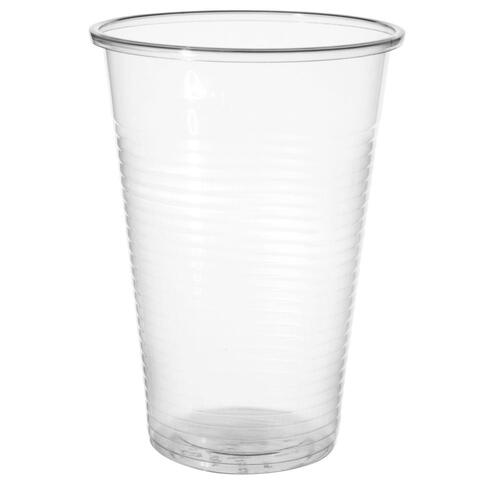Plastikkrus, 200 ml, Ø7xH9,8cm, PP, Klar, (3000 stk.)