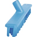 Gulvskrubbe, 40cm, blå, glas/polyester/PP, stiv, UST, Vikan 70643, (1 stk.)