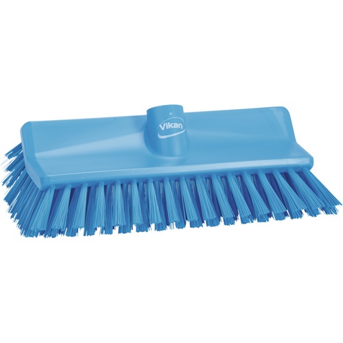 Hi-low børste, blå, polyester/PP/rustfrit stål, 26,5 cm, medium, Vikan 70473, (1 stk.)