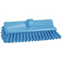 Hi-low børste, blå, polyester/PP/rustfrit stål, 26,5 cm, medium, Vikan 70473, (1 stk.)