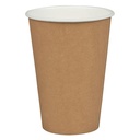 Papkrus, SW, 200 ml/7,5 oz, 9,3xØ7cm, brun, PE, (2500 stk.)