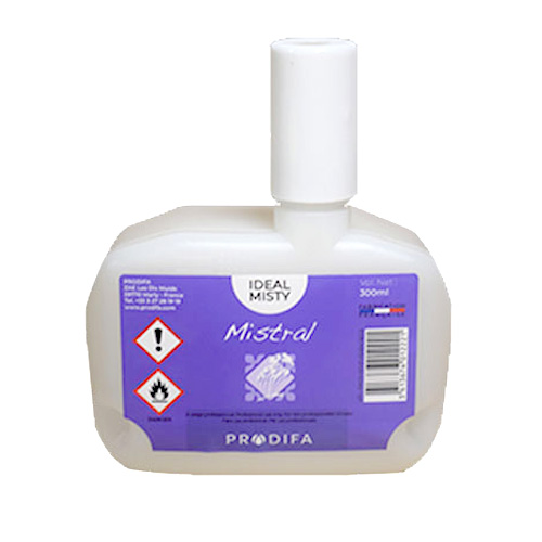 [13881] Luftfrisker refill, Mistral, 300 ml, maskulin duft, sweet note, t/ Ideal Misty, (6 stk.)
