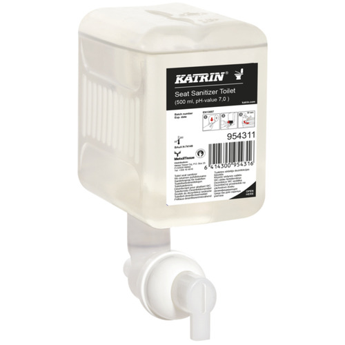 [13884] Toiletsæde desinfektionsskum, Katrin 954311, 500 ml, refill,0,4 ml pr. dosering, (12 stk.)