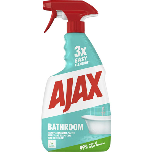 Kalkfjerner, Ajax Bathroom, 750 ml, klar-til-brug, uden farve, med parfume, (1 stk.)