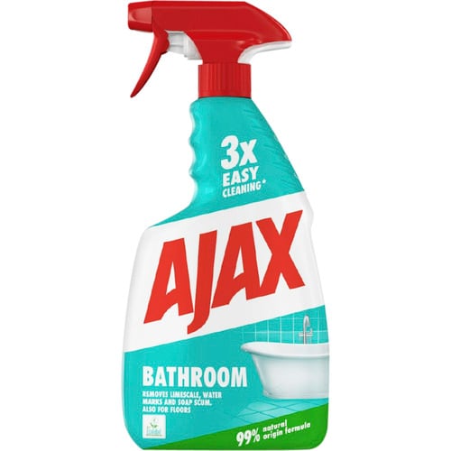 [13904] Kalkfjerner, Ajax Bathroom, 750 ml, klar-til-brug, uden farve, med parfume, (1 stk.)