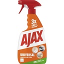 Universalrengøring, Ajax Universal, 750 ml, klar-til-brug, uden farve, med parfume, (1 stk.)