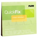 Hæfteplaster, QuickFix, 7,2x2,5cm, beige, á 45 stk. plaster, vandfast, Plum Safety, (1 stk.)