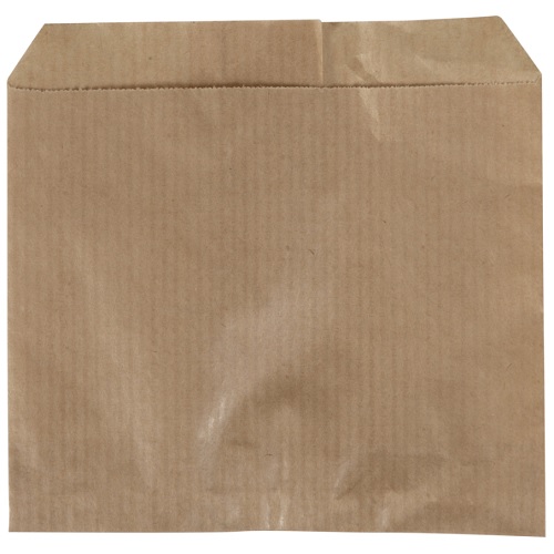 Brødpose, 11x10,5x10,5cm, 40 g/m2, brun, papir, uden rude, engangs, (1000 stk.)