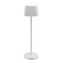 LED bordlampe, Securit, GEORGINA, inkl. lynkoblings-ladekabel, hvid, (1 stk.)