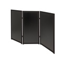 Multiboard modul-system / afskærmning til kridtmarkere (uden fod), Securit, 114,5x60 cm, PP/metal, sort (1. stk.)