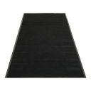 Skridhæmmende tæppe/måtte, Securit, 200x90 cm, nylon/gummi, sort, (1 stk.)