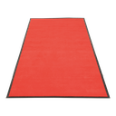 Skridhæmmende tæppe/måtte, Securit, 200x90 cm, nylon/gummi, rødt, (1 stk.)