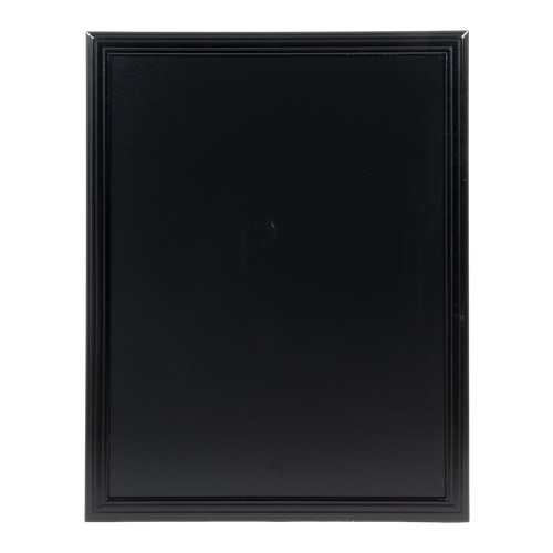 Vægskilt til kridtmarkere i ramme, Securit, 87x67 cm, gummitræ/PP, sort, (1 stk.)